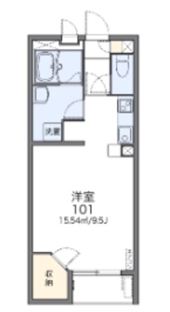 レオネクストウエストＰα　４５８６７の物件間取画像